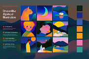 Dreamlike Mystical Midjourney Prompt, a Decorative Illustration by Artimind Studio (Thumbnail 1 of 8)