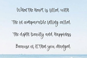 Birthday, a Handwritten Font by InermediaSTUDIO (Thumbnail 6 of 7)