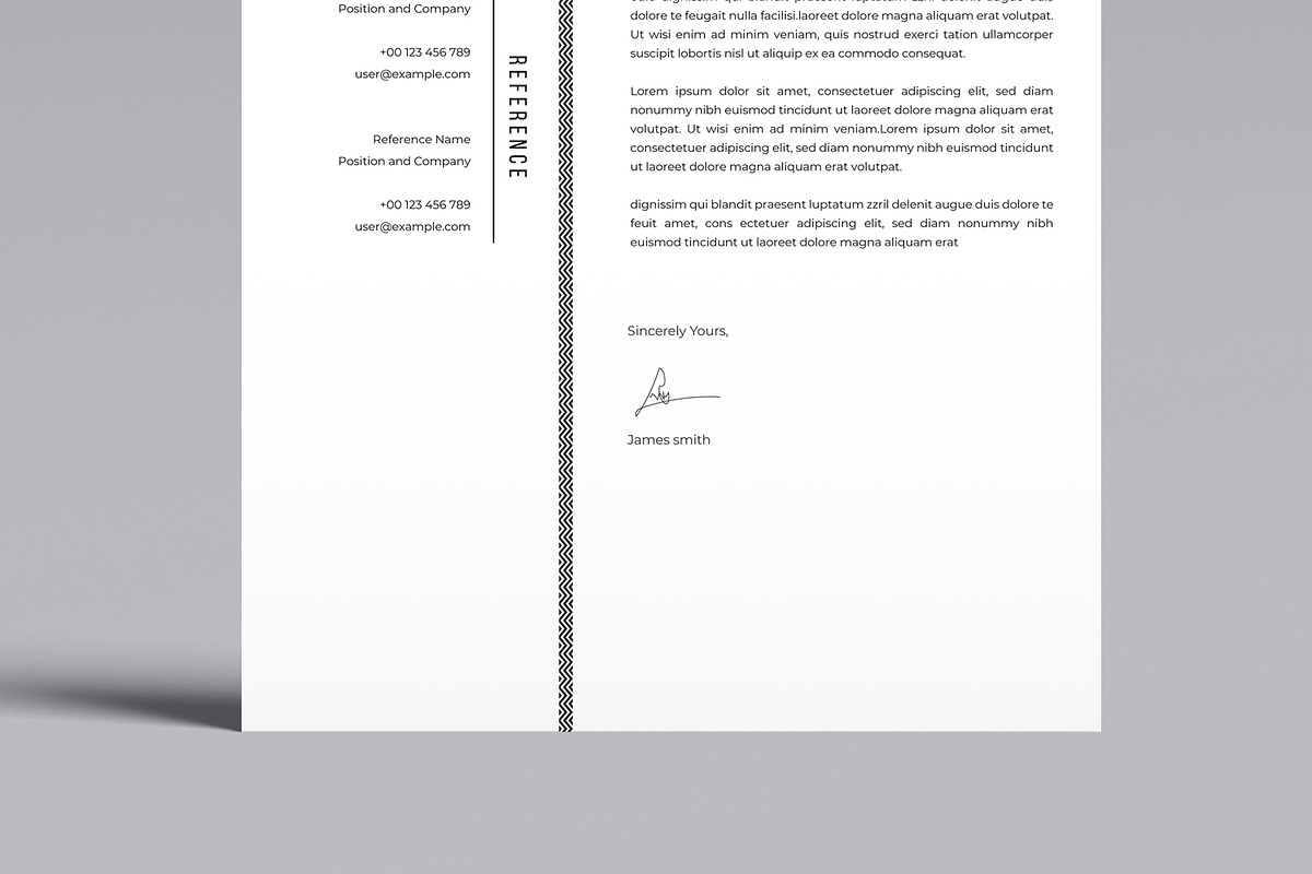 Creative Resume and Cover Letter, a Resume Template by MightyDesign (Photo 3 of 8)