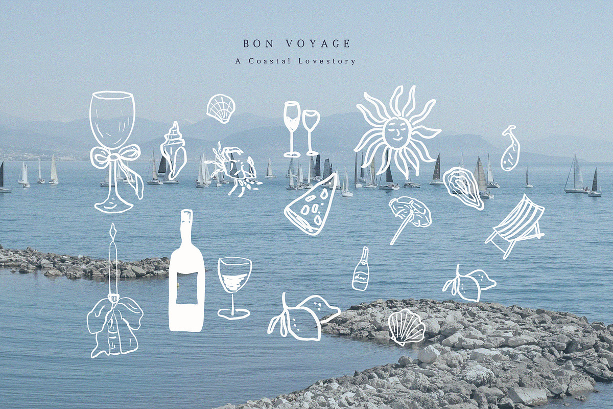 Handdrawn Dolce Vita Summer Icons, an Object Graphic by Laras Wonderland (Photo 2 of 14)