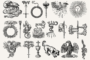 Vintage Occult Illustration Pack