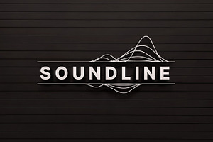 Sound Wave Logo Bundle Music Dj Line