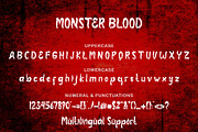 Monster Blood, a Font by Yoga Letter (Thumbnail 6 of 6)
