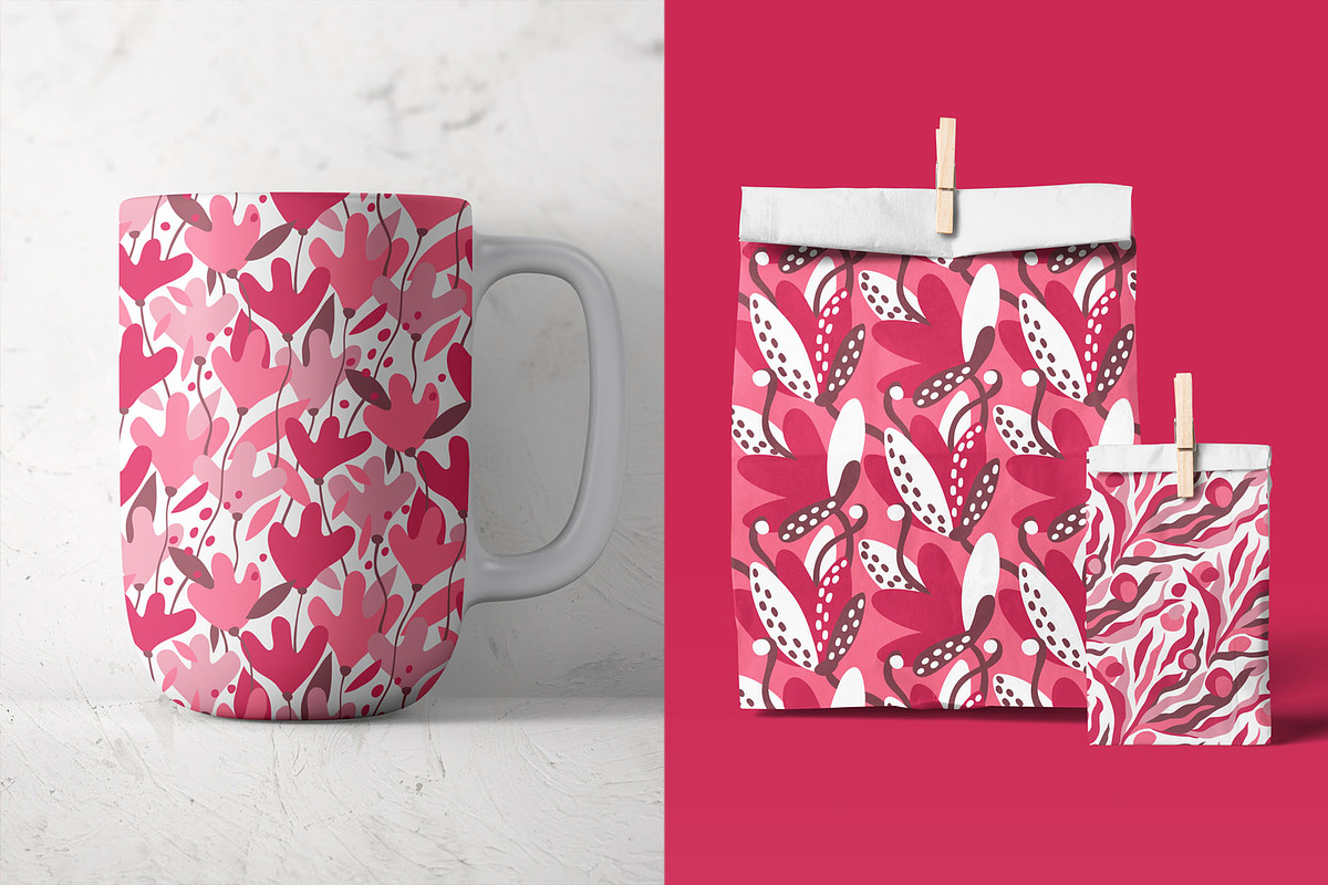 20 spring patterns, a Pattern Graphic by pineart (Photo 7 of 7)