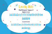 Lovely Kids - Playful Font, a Handwritten Font by StringLabs (Thumbnail 9 of 10)