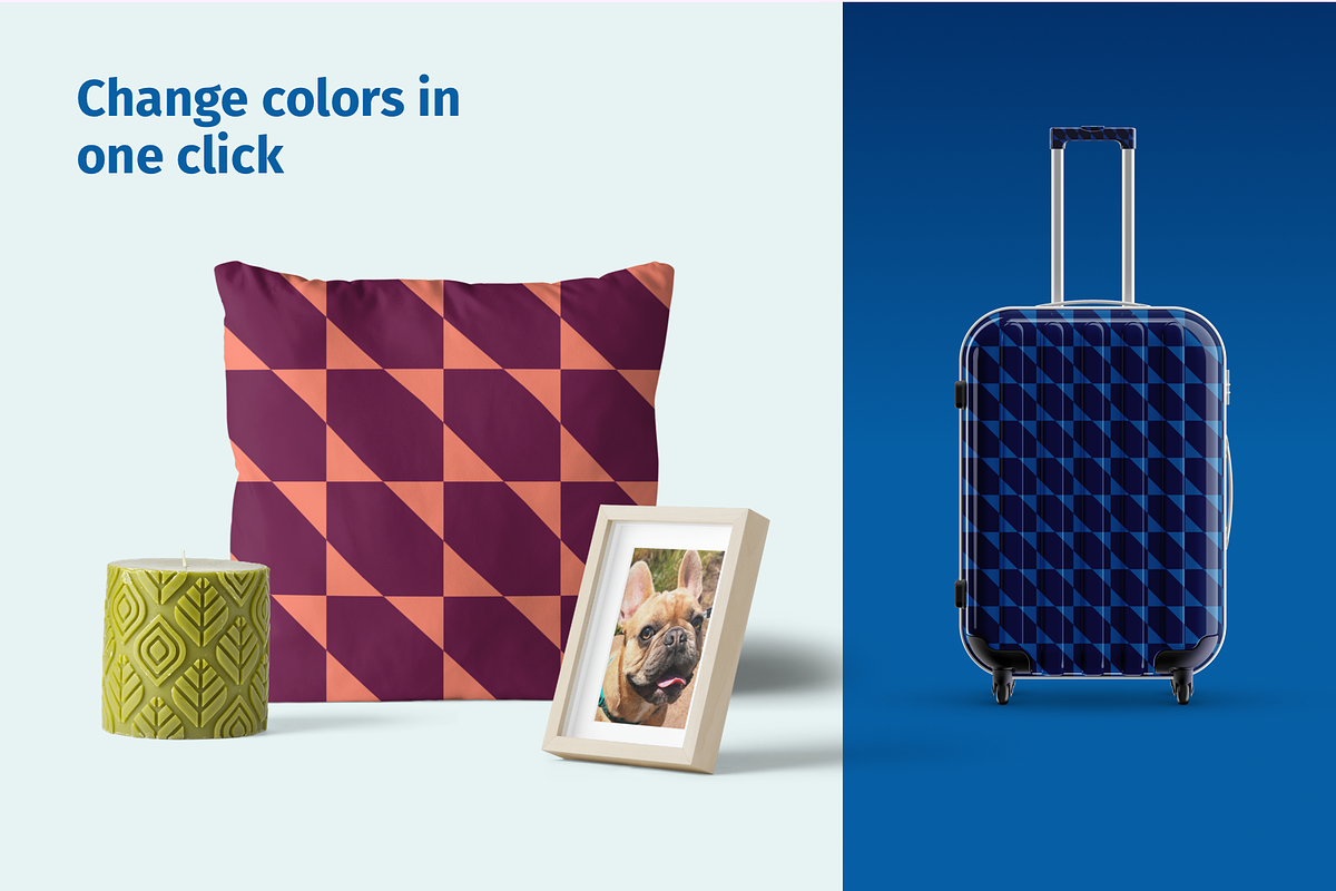 50 Geometric Patterns • Blocco, a Pattern Graphic by WOOHOO (Photo 4 of 5)