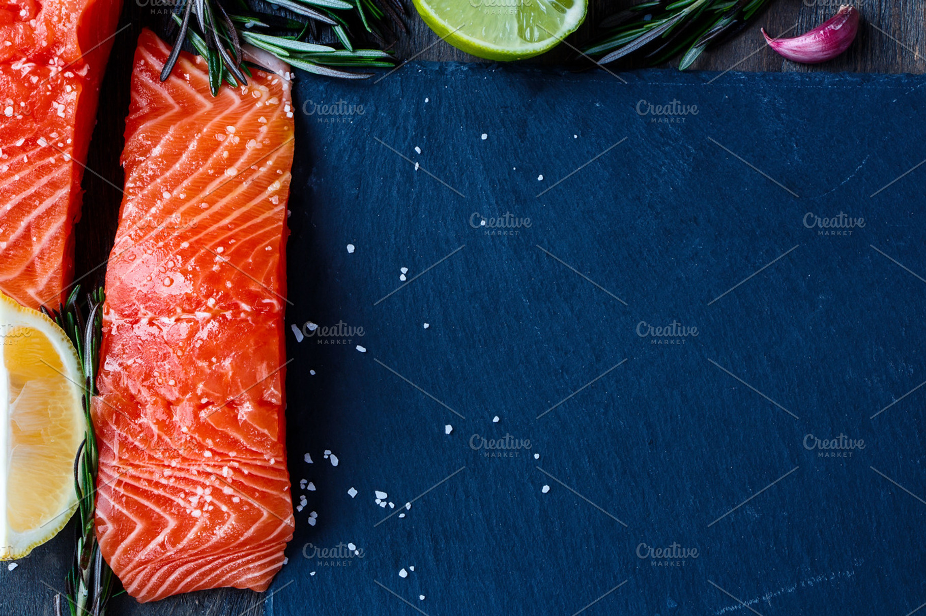 Delicious fresh salmon, a Food & Drink Photo by Yuliya Gontar