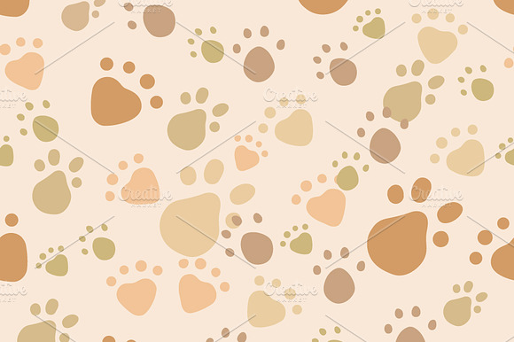 Pet Vector Seamless Pattern