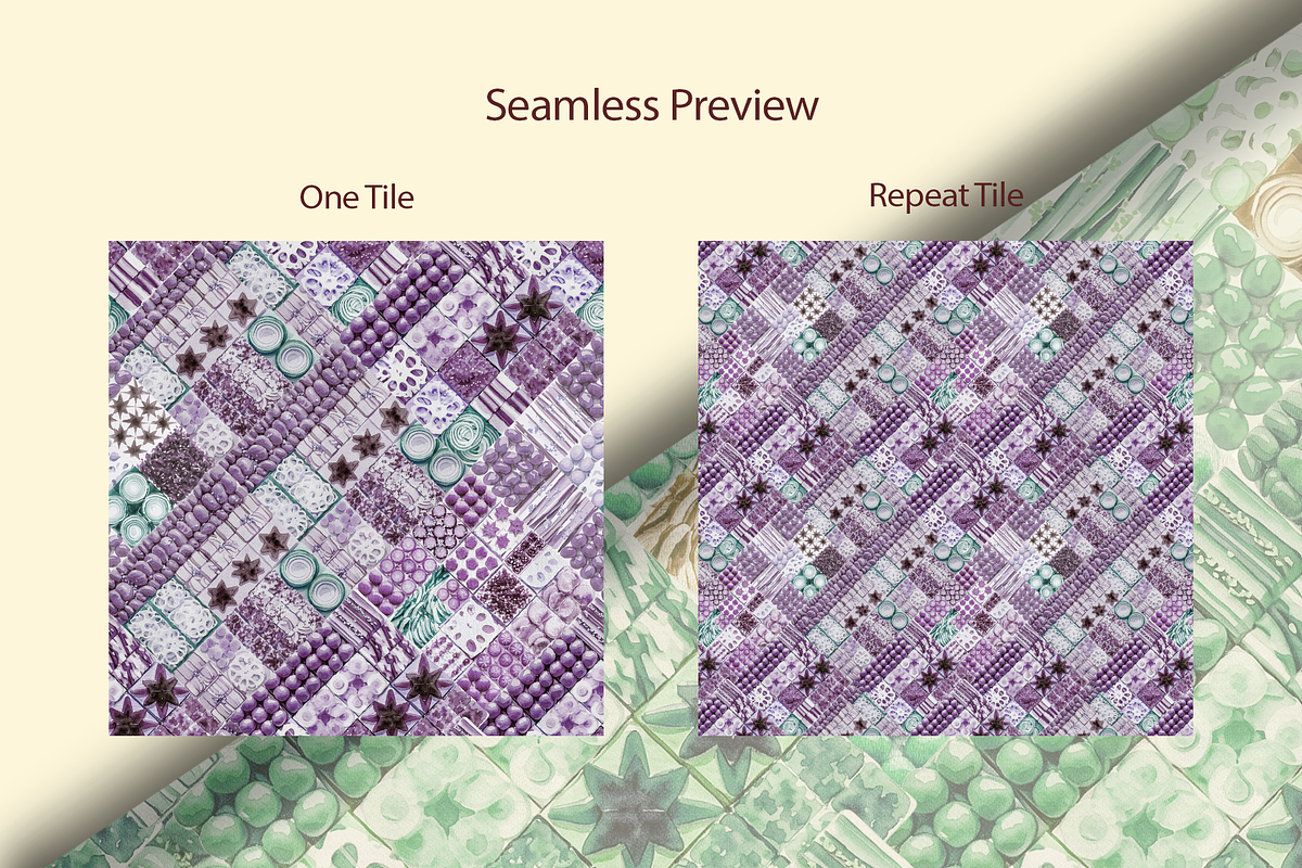 SALAD BAR, a Pattern Graphic by rumacorakstudio (Photo 4 of 6)