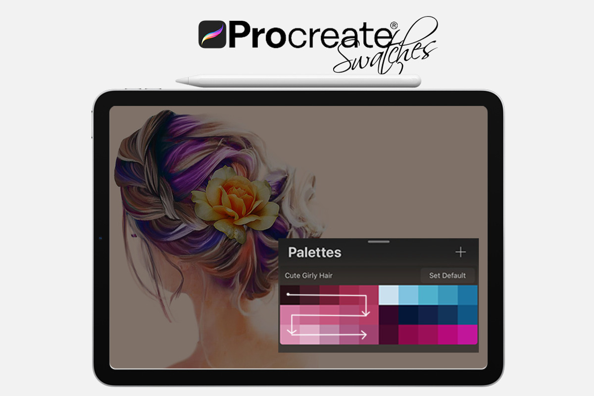 Portrait Assets for Procreate, a Brush Add-On by FaeryDesign (Photo 7 of 28)