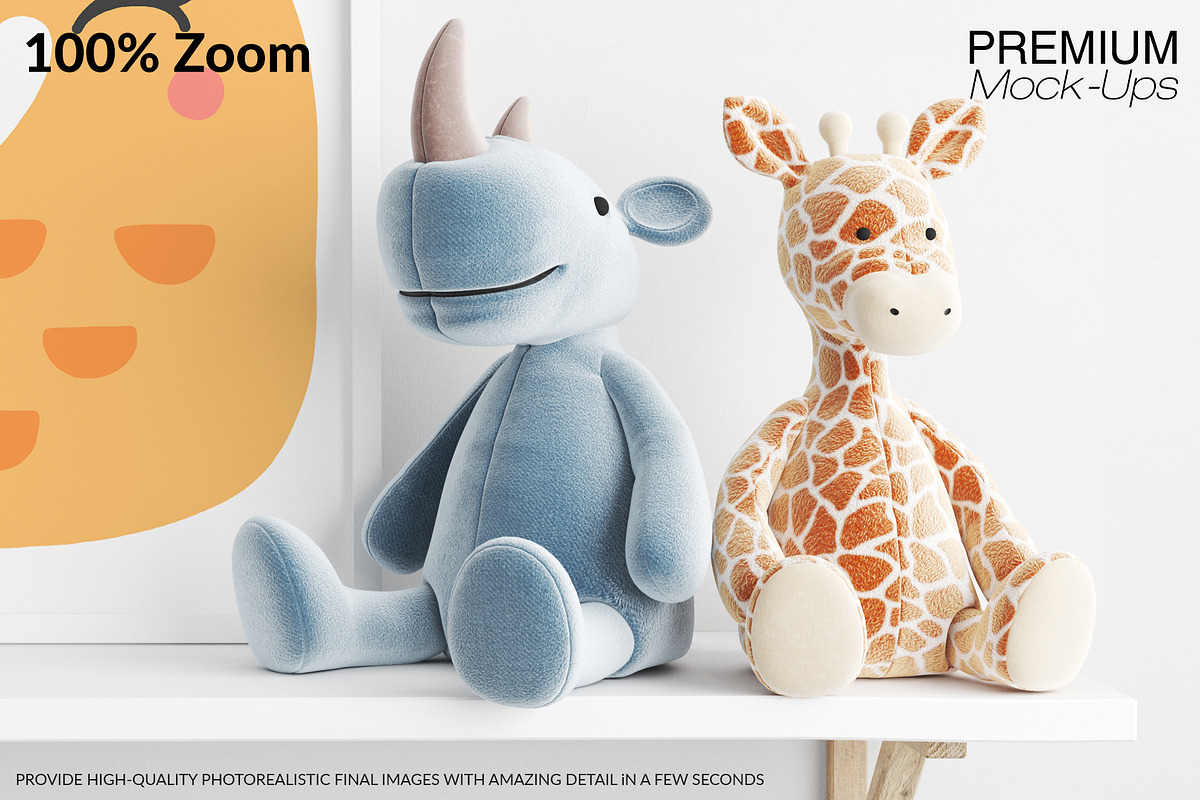 Nursery Wall & Frame Mockups, a Product Mockup by mock-ups (Photo 12 of 12)