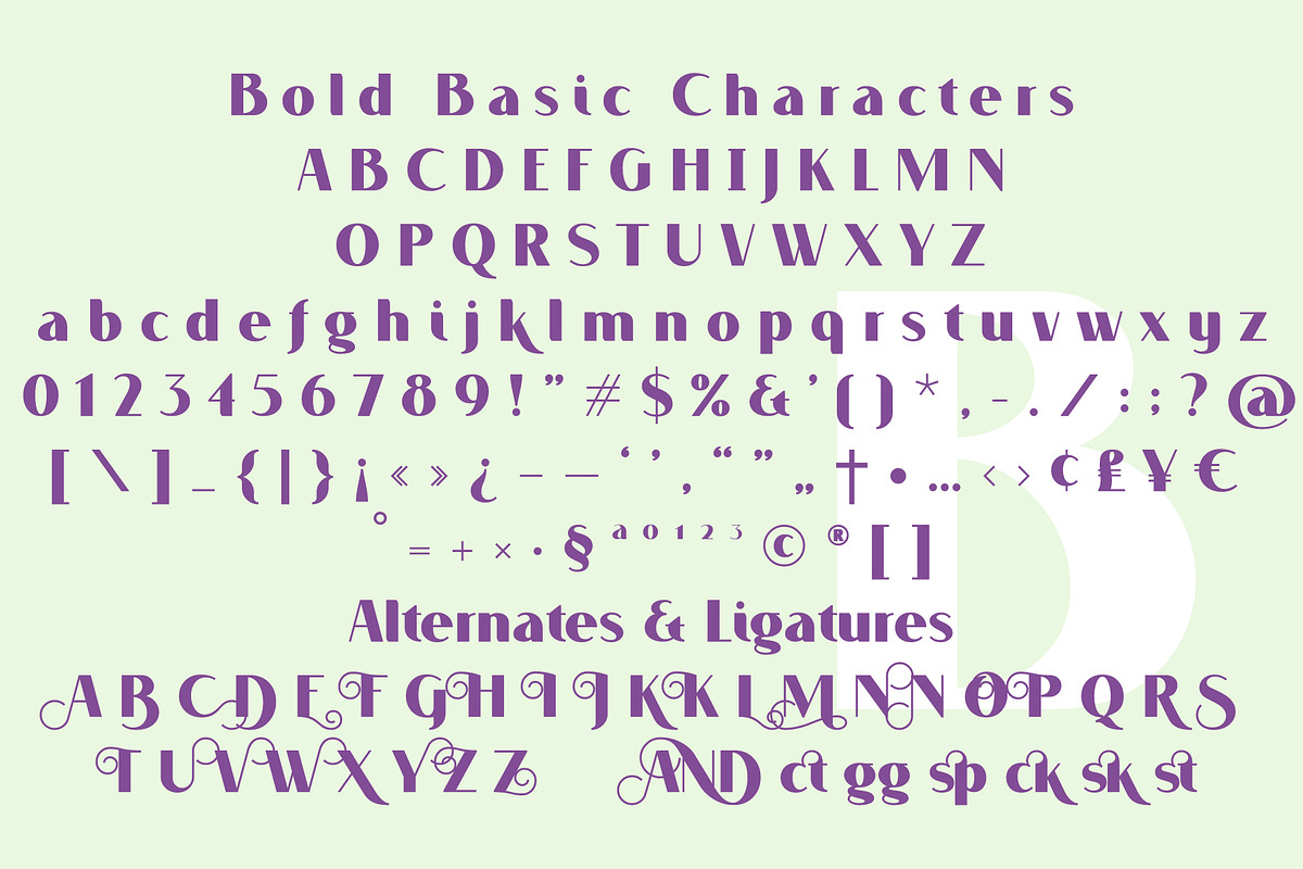 VOGUER Sans preview 6