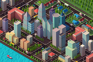 Low Poly City Pack