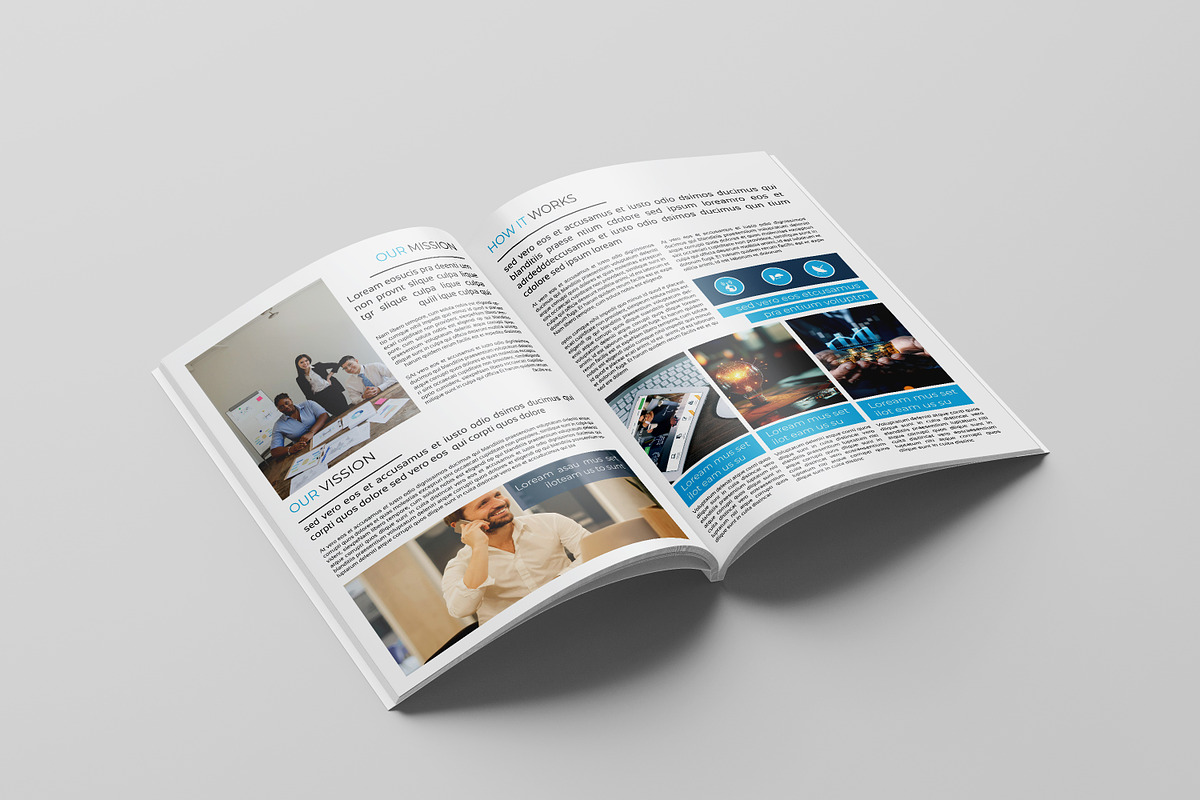 Technology Brochure Template, a Brochure Template by retrographix (Photo 6 of 10)