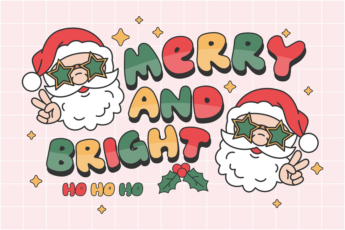Sunday Festive - Christmas Font, a Handwritten Font by Keithzo (Photo 4 of 8)