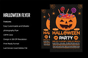 Halloween Flyer, a Flyer Template by VaaniDesigns (Thumbnail 1 of 2)