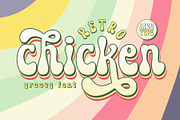 Retro Chicken - Cute Vintage Font, a Handwritten Font by Airotype (Thumbnail 15 of 15)