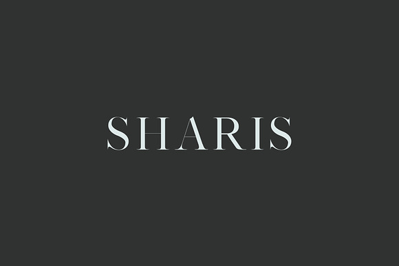 Sharis Serif 7 Font Family Pack preview 7