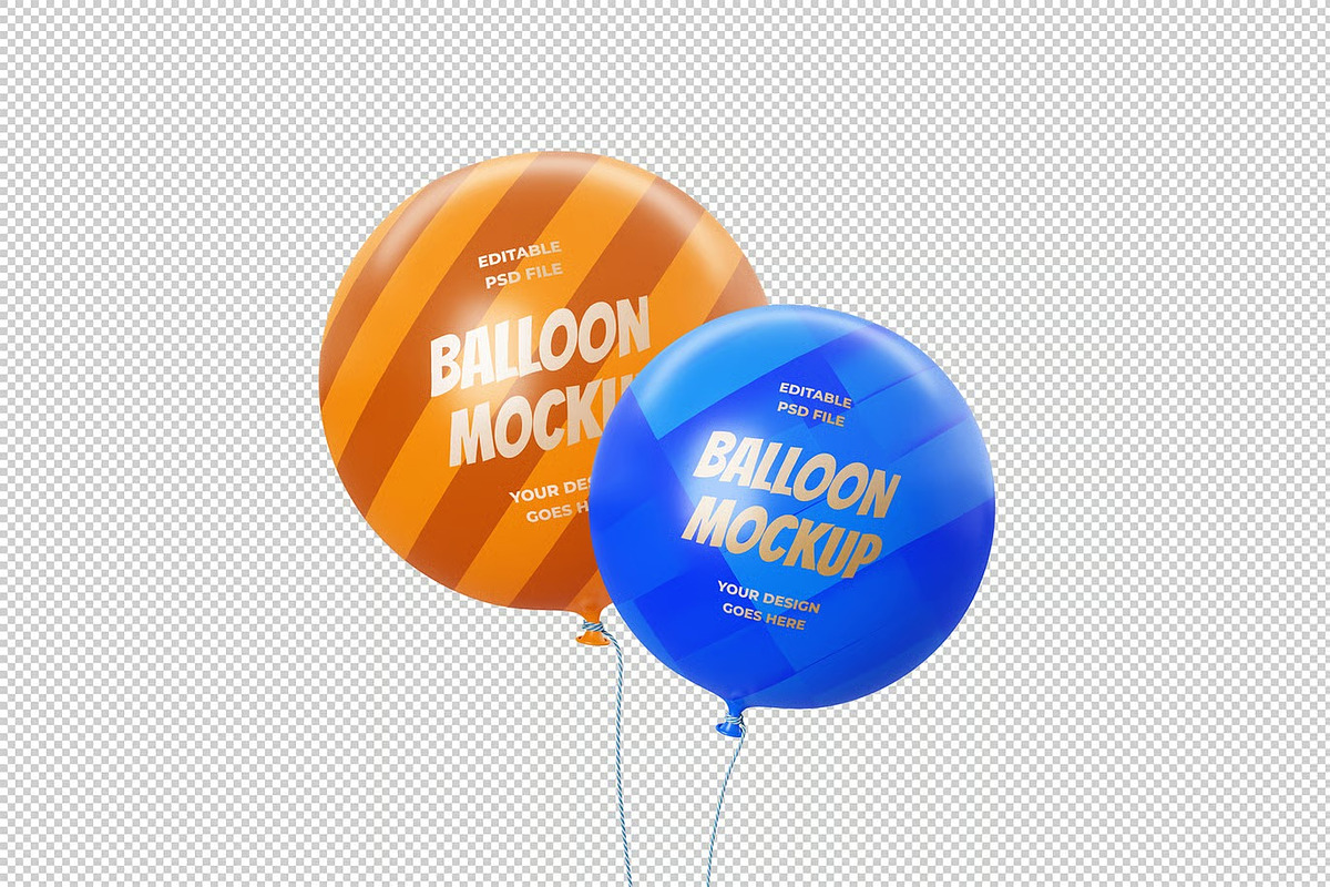 Balloon Mockup, a Product Mockup by zpackcreative (Photo 4 of 4)