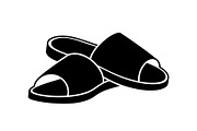 Minimal House Slippers Silhouettes, a Graphic by hafijul (Thumbnail 2 of 14)