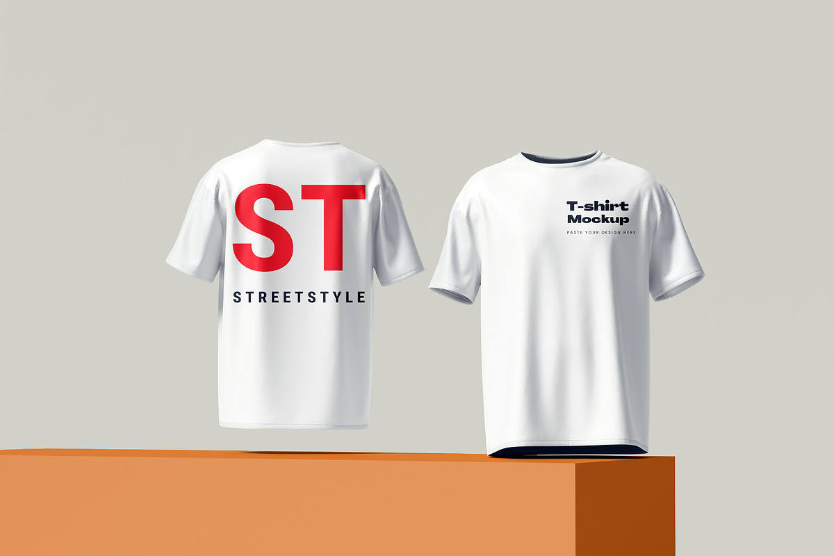 High Quality T-Shirt Mockup, a Shirt Mockup by safrizalstudio (Photo 5 of 5)