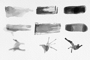 72 Watercolor vector brushes for AI, a Brush Add-On by Kapitosh (Thumbnail 2 of 6)