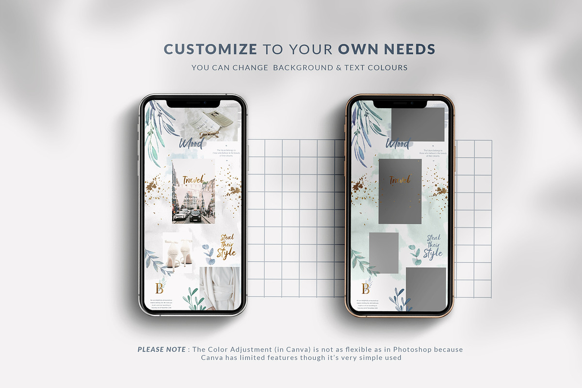 Instagram Puzzle - Canva & PS, a Social Media Template by Eviory