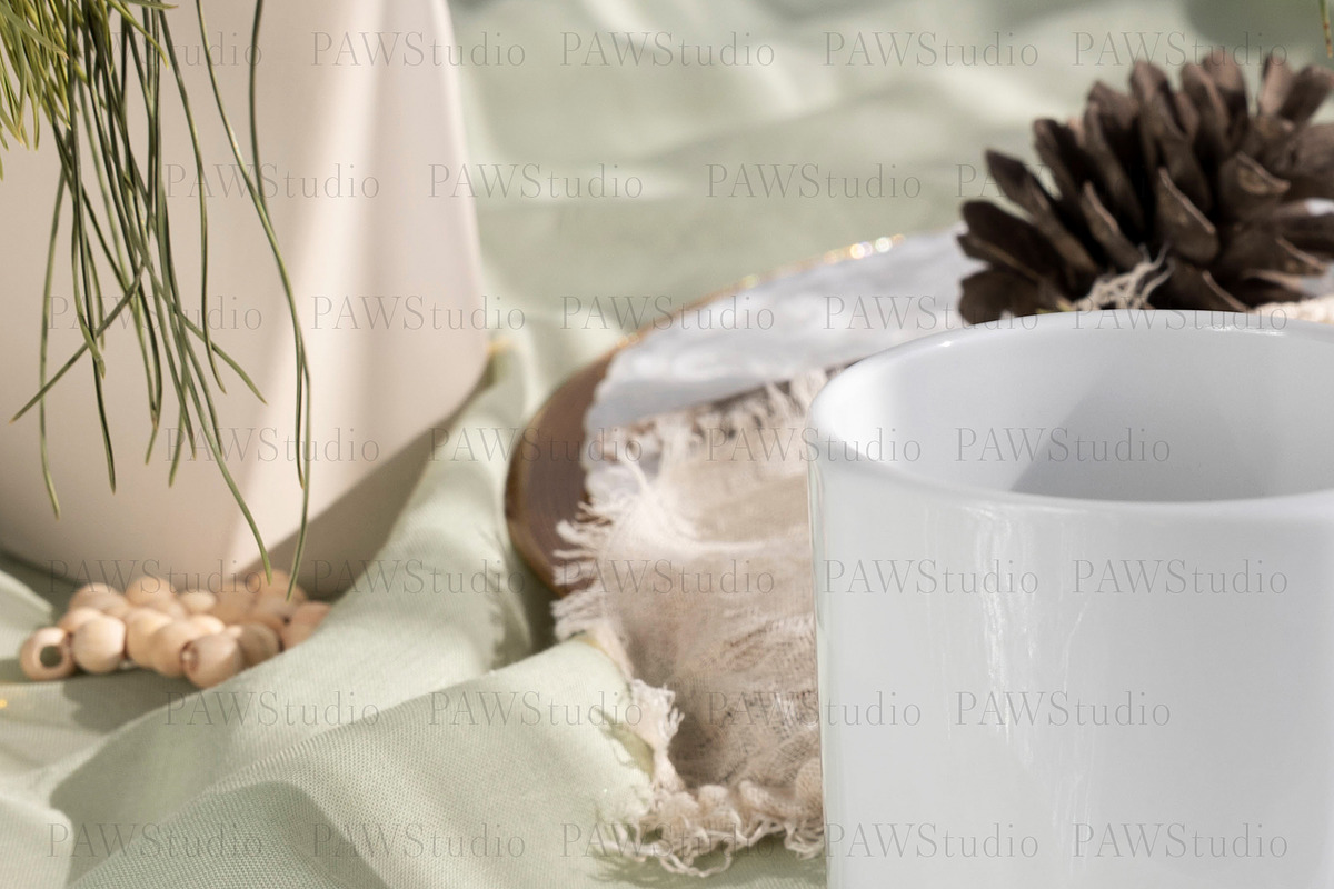Christmas Mug Mockup Tea Cup Xmasch3, a Cups & Container Mockup by PawMockups (Photo 2 of 10)