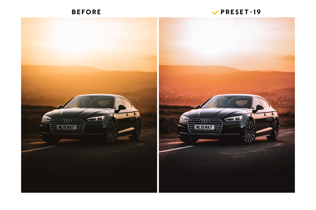 20 Automobile Presets & Actions, an Action Add-On by Effect-Hub (Photo 16 of 17)