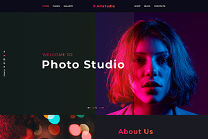 Amrtudio - Photography Template