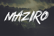 Maziro -Brush Typeface, a Font by Mozyen Studio (Thumbnail 1 of 7)