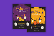 Birthday Invitation Halloween Theme, a Templates & Theme by Neermana (Thumbnail 2 of 4)