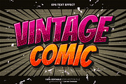 Old Comic Cartoon EPS Text Effect, a Layer Style Add-On by Agung Kreatif (Thumbnail 3 of 5)