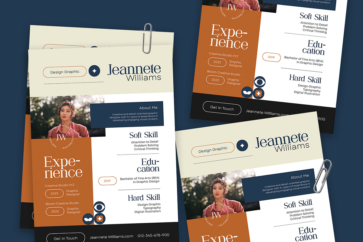 Rectalism - Resume, a Resume Template by Poetjoek Creative (Photo 2 of 3)