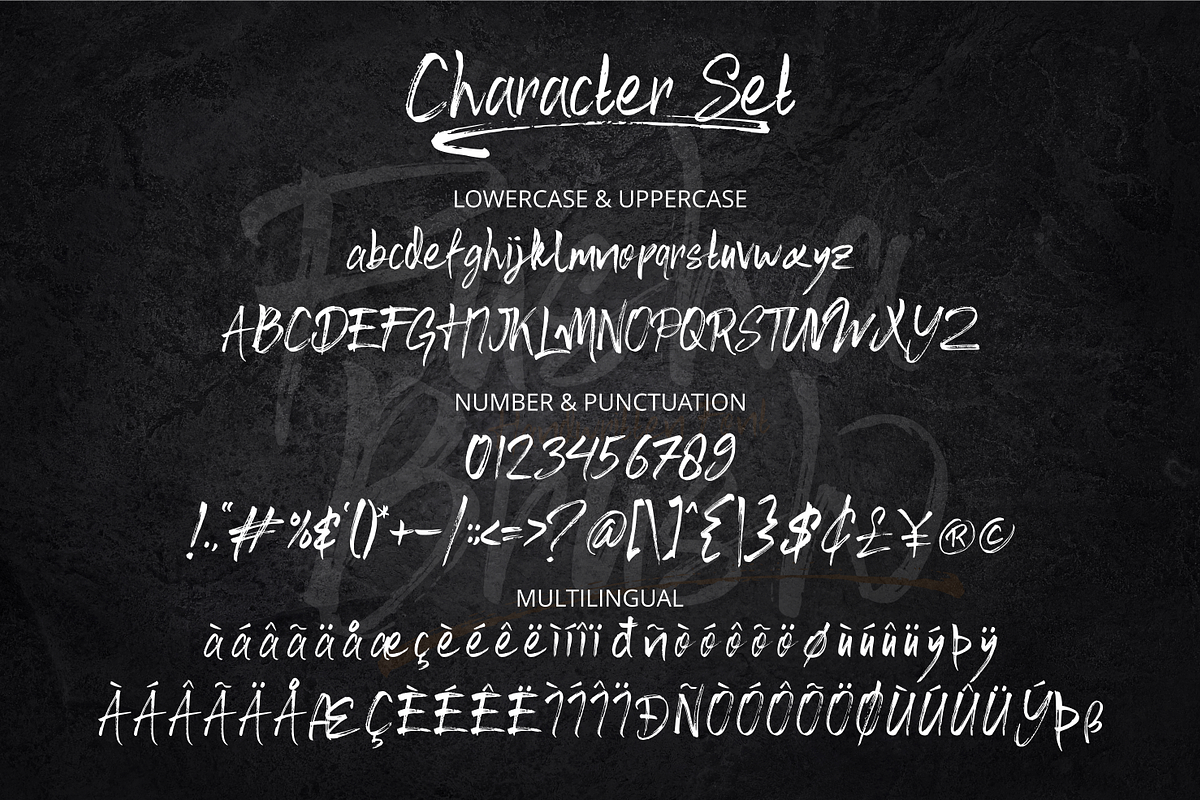 Fusha Brush, a Script Font by Mabhal Studio (Photo 10 of 11)
