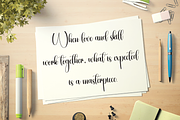 Weather | Script Font, a Handwritten Font by Scratchones (Thumbnail 3 of 9)