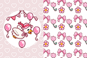 Coquette Goose Clipart, an Animal Illustration by TheClipAtelier (Thumbnail 3 of 3)