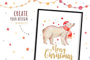 Christmas bear collection, an Animal Illustration by Peace ART (Thumbnail 11 of 11)