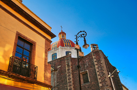 Mexico city streets near zocalo stock photo containing zocalo and city, an Architecture Photo by Web Engine Design