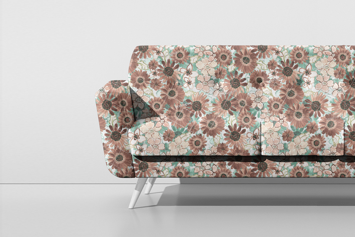 Krizantem Flower - Seamless Patterns, a Pattern Graphic by texvogue (Photo 11 of 18)