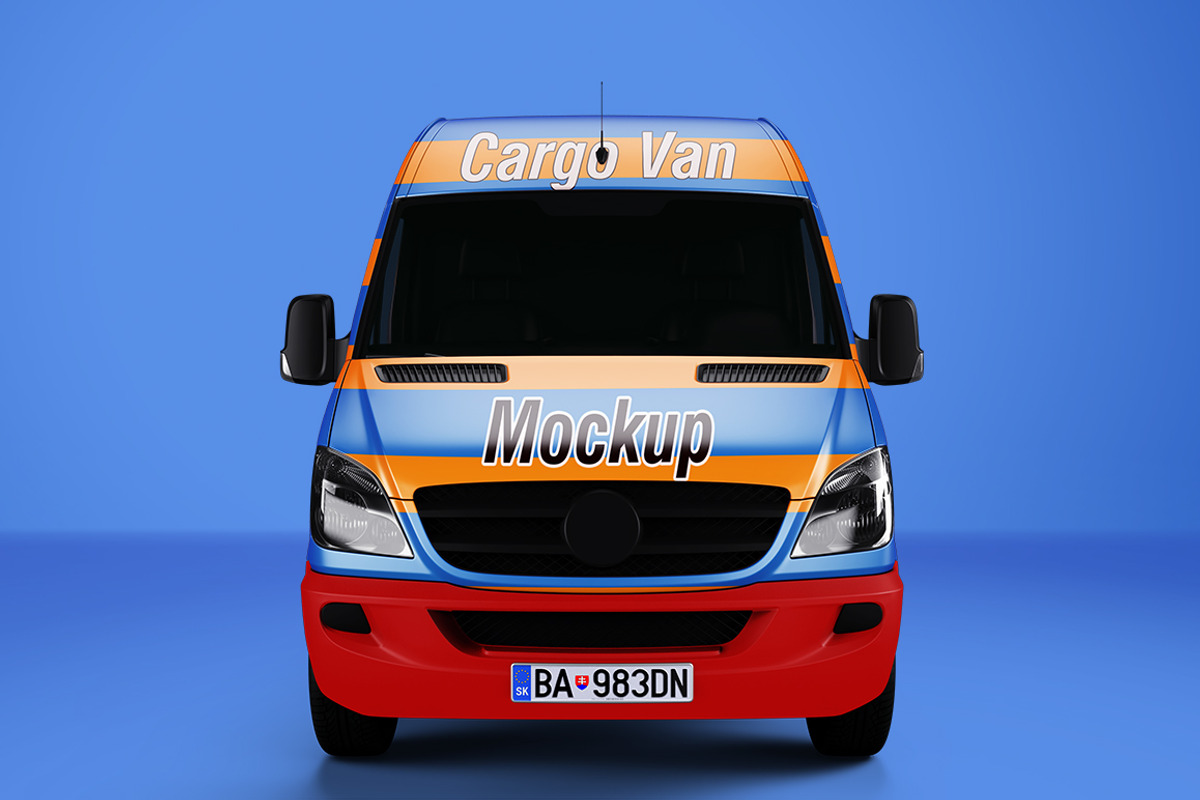 Van Mockup, a Mockup by MahmoudRafik (Photo 6 of 11)