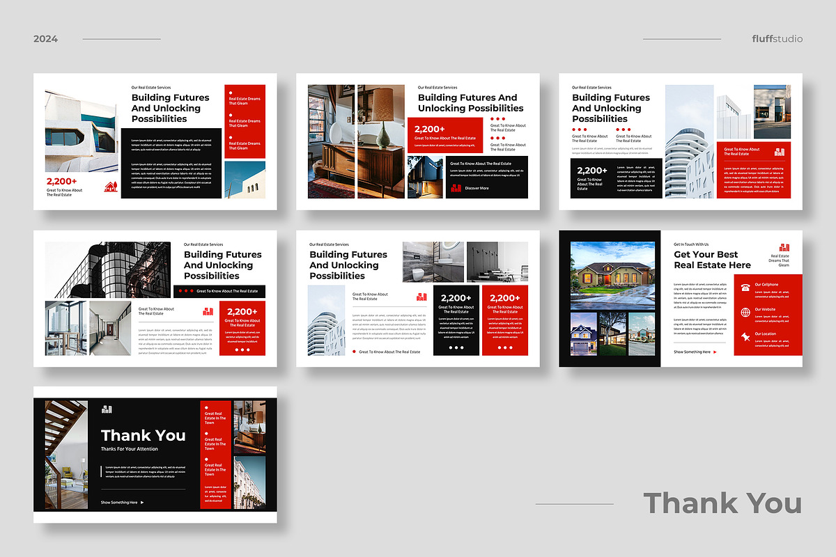 Real Estate Google Slides Template, a Presentation Template by fluffstudio (Photo 4 of 4)