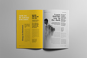 The Best Magazine Layout Design, a Magazine Template by Swayang (Thumbnail 6 of 22)
