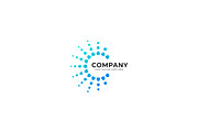 Tech Company Logo Global Connection, a Branding & Logo Template by Signatoro (Thumbnail 1 of 2)