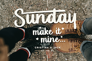 Luckyfield Fat Handwritten Font, a Script Font by Allouse Studio (Thumbnail 6 of 10)