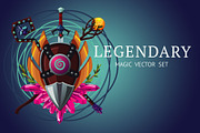 Legendary Magic Set, an Illustration by ne2pi (Thumbnail 1 of 7)
