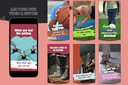 Motivational & Sports Reel Templates, a Social Media Template by PaolaroiDesign (Thumbnail 4 of 5)