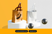 Tote Bag Mockups Template for Cloth, a Packaging Mockup by productype1 (Thumbnail 3 of 4)