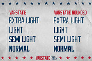 VARSTATE FONT FAMILY (12 FONTS), a Sans Serif Font by Alphabet Agency (Thumbnail 4 of 10)