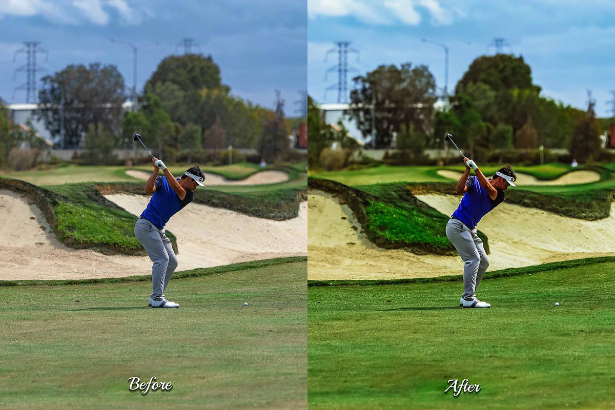 30 Golf Lightroom Collection, a Preset Add-On by 3Motional (Photo 3 of 11)